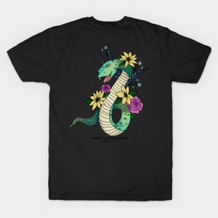 Snakes in the garden T-Shirt
